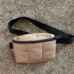 Calpak Tan Crossbody Bag
